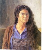  <p>Germaine Hainard-Roten<br class='manualbr' />Autoportrait, Bernex<br class='manualbr' />Huile sur toile, 1967</p>