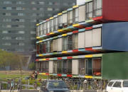  <p>Logements "conteneurs" à l'Université d'Utrecht (Pays-Bas)<br class='manualbr' />(source : inhabitat.com)</p>