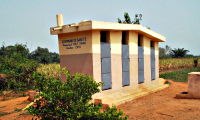  <p>Des latrines<br class='manualbr' />bien entretenues</p>