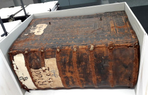  <p><small>Registre de la commune de Riddes, 1592<br class='manualbr' /><small><i>(photo Muriel Borgeat-Theler)</i></small></small></p>