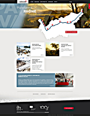  <small>Page d'accueil du site web de la Plateforme Rhône<br class='manualbr' /><i>cliquer sur l'image pour accéder au site</i></small>