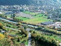  <p>La région de Viège vue depuis Eggerberg (photo Projet Rhône)</p>